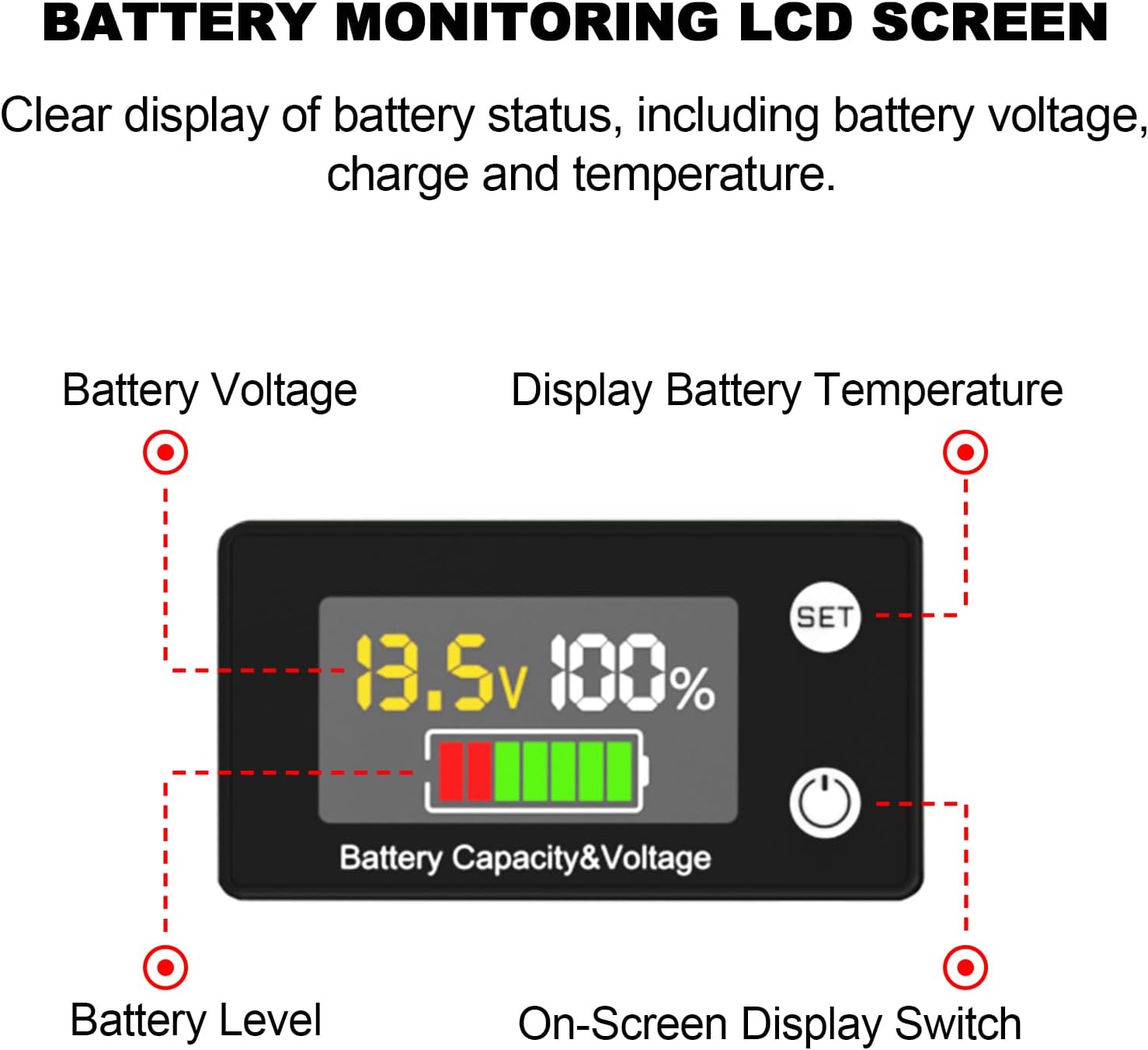 Battery Box with USB and Anderson Plug - 12V Waterproof Smart Battery Box (NO INVERTER)