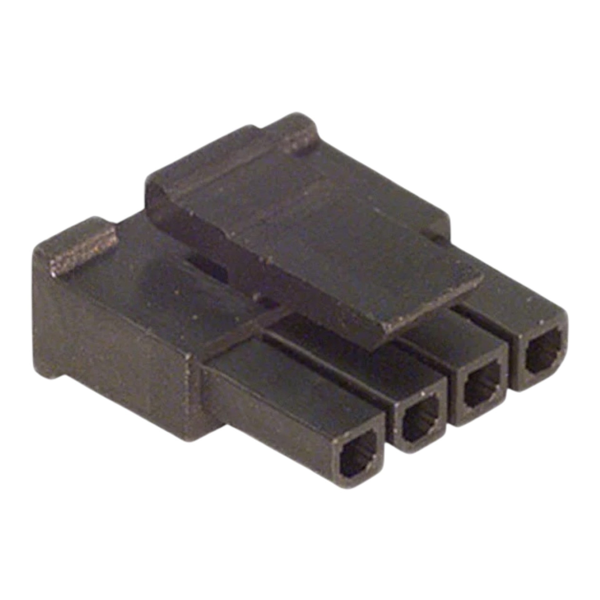 C#106 Molex 0436450400 4 Rectangular Connectors - Housings Receptacle Black 0.118" (3.00mm)