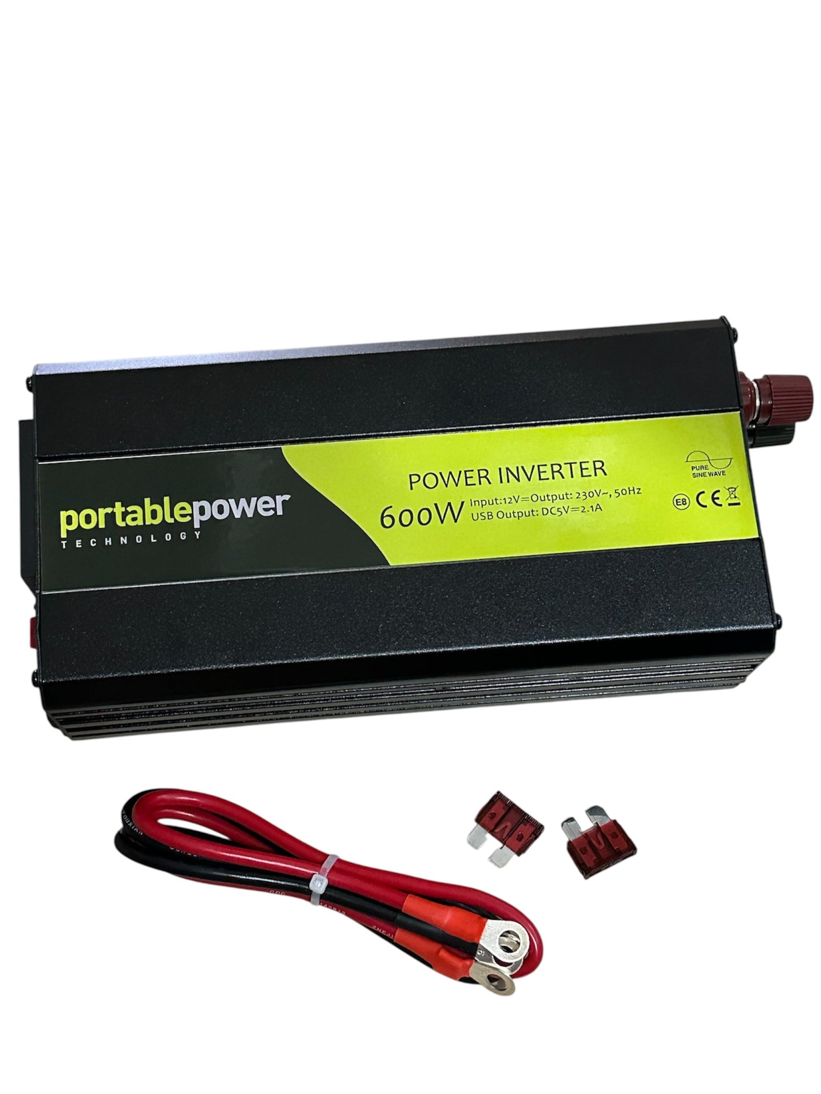 600 Watts Inverter Pure Sine Wave Power Inverter - USB Ports - 600W Inverter