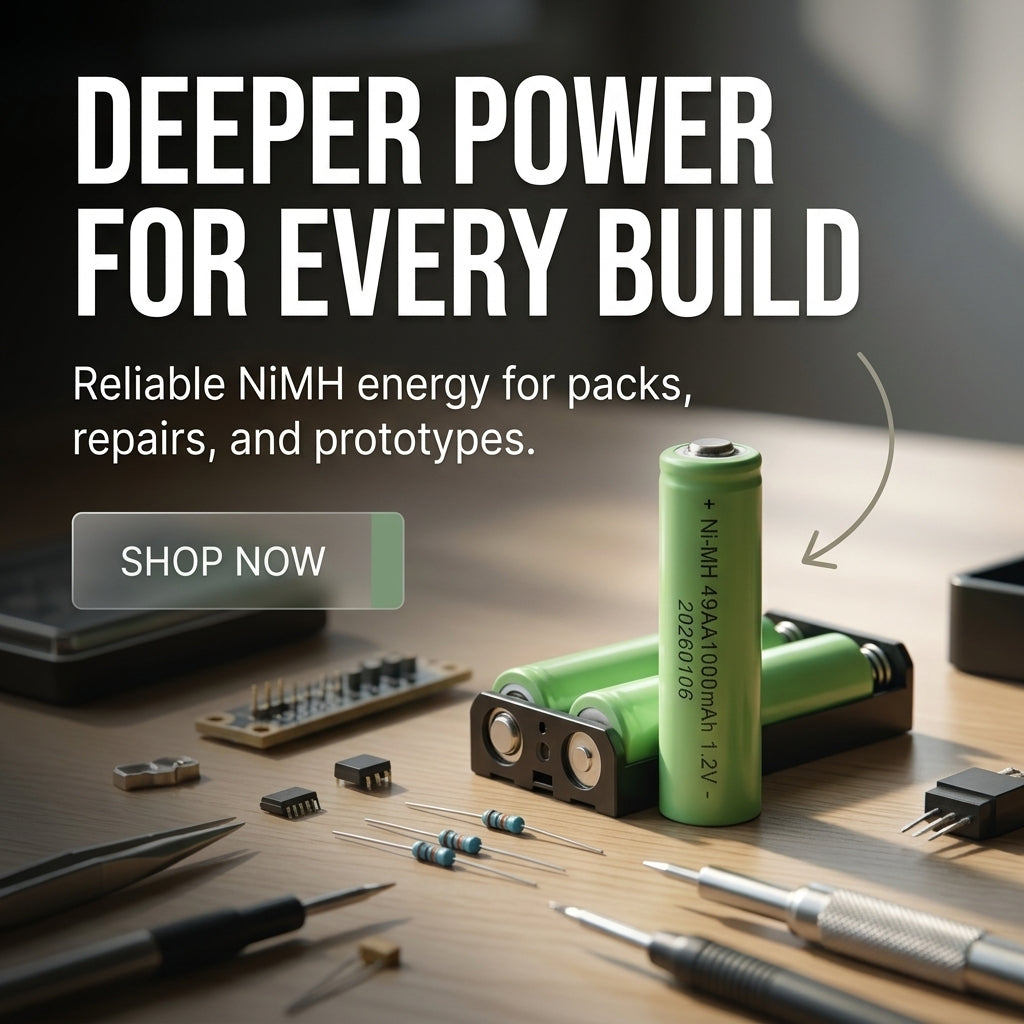 HP43SC2500P Nickel Metal Hydride (NiMH) SC 1.2V 2500mAh