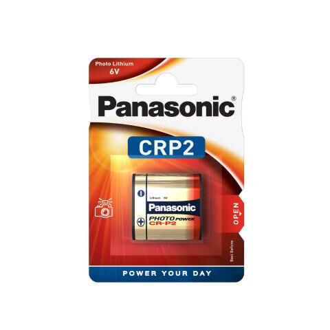 Panasonic CR-P2 Lithium 6.0V