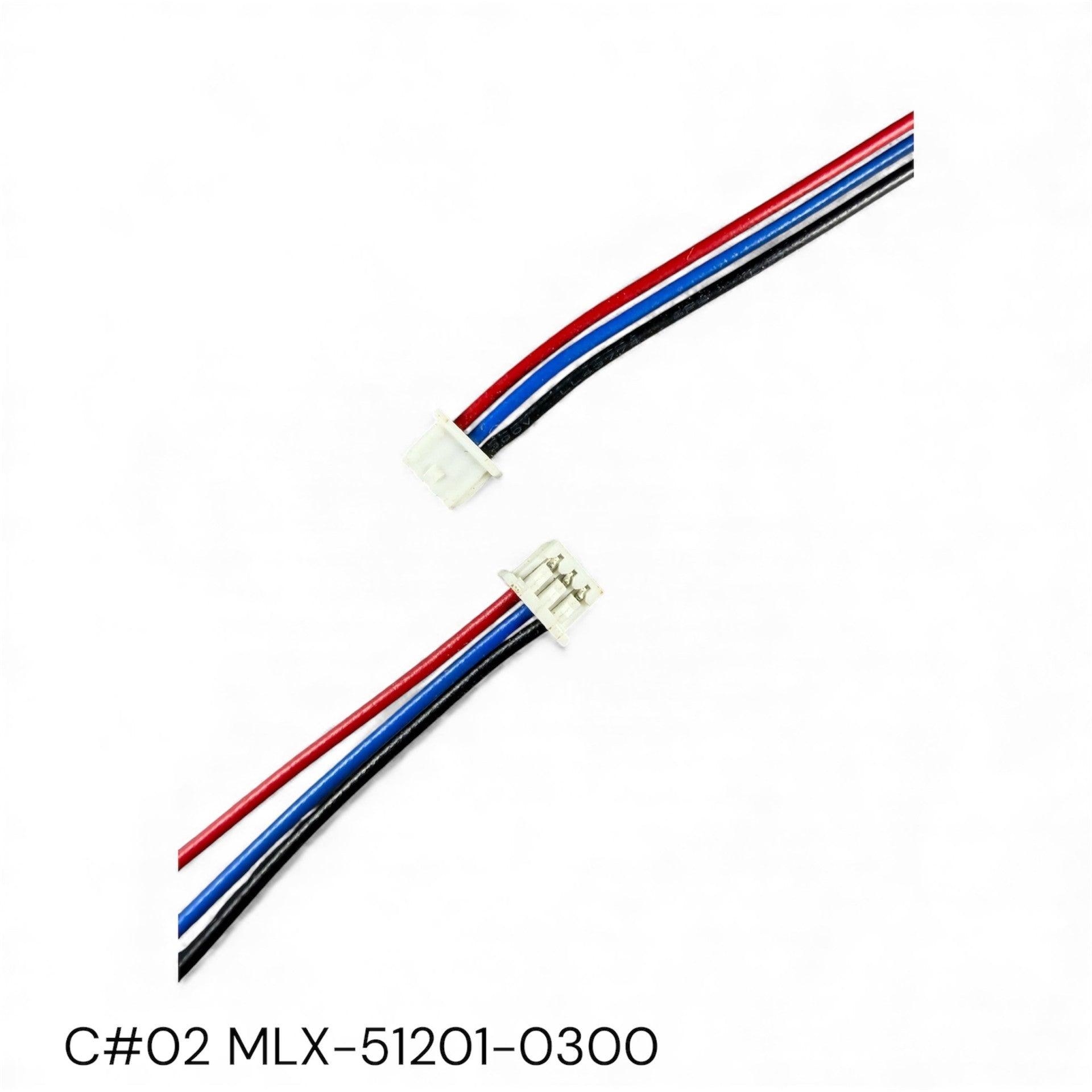 C#02 Molex Headers & Wire Housings RECEPTACLE 3 POS