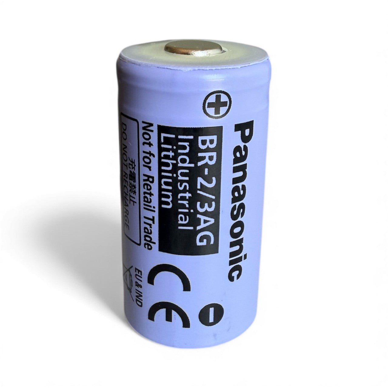 Panasonic BR-2/3AG 3.0V Cylindrical type Lithium Batteries (BR series)