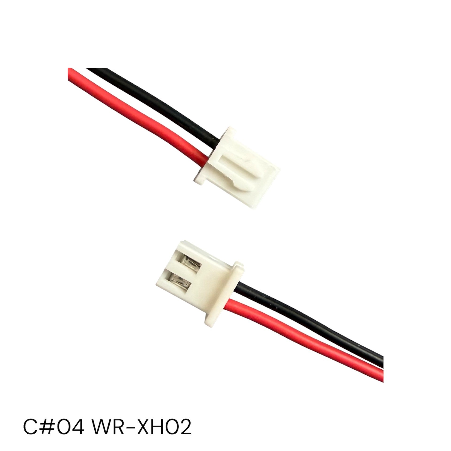 C#04 JST, XHP-2 Female Connector Housing, 2.5mm Pitch, 2 Way, 1 Row