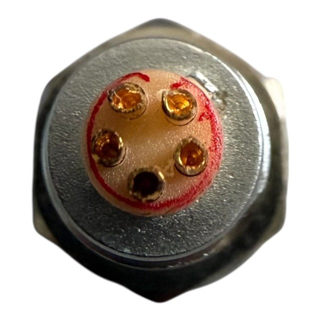 EGA.0B.305.CLL Fixed Receptacle, 0B Series, 5-Contact Female Solder Socket