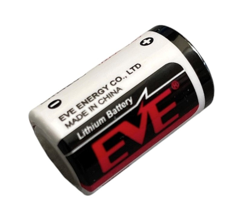 EVE ER14250 Lithium Thionyl Chloride Battery - 1/2AA Battery - Equivalent to Saft LS14250