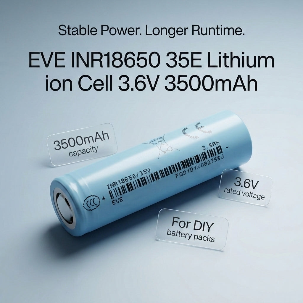 EVE 18650 INR18650/35V Li-ion 3.6V 3500mAh