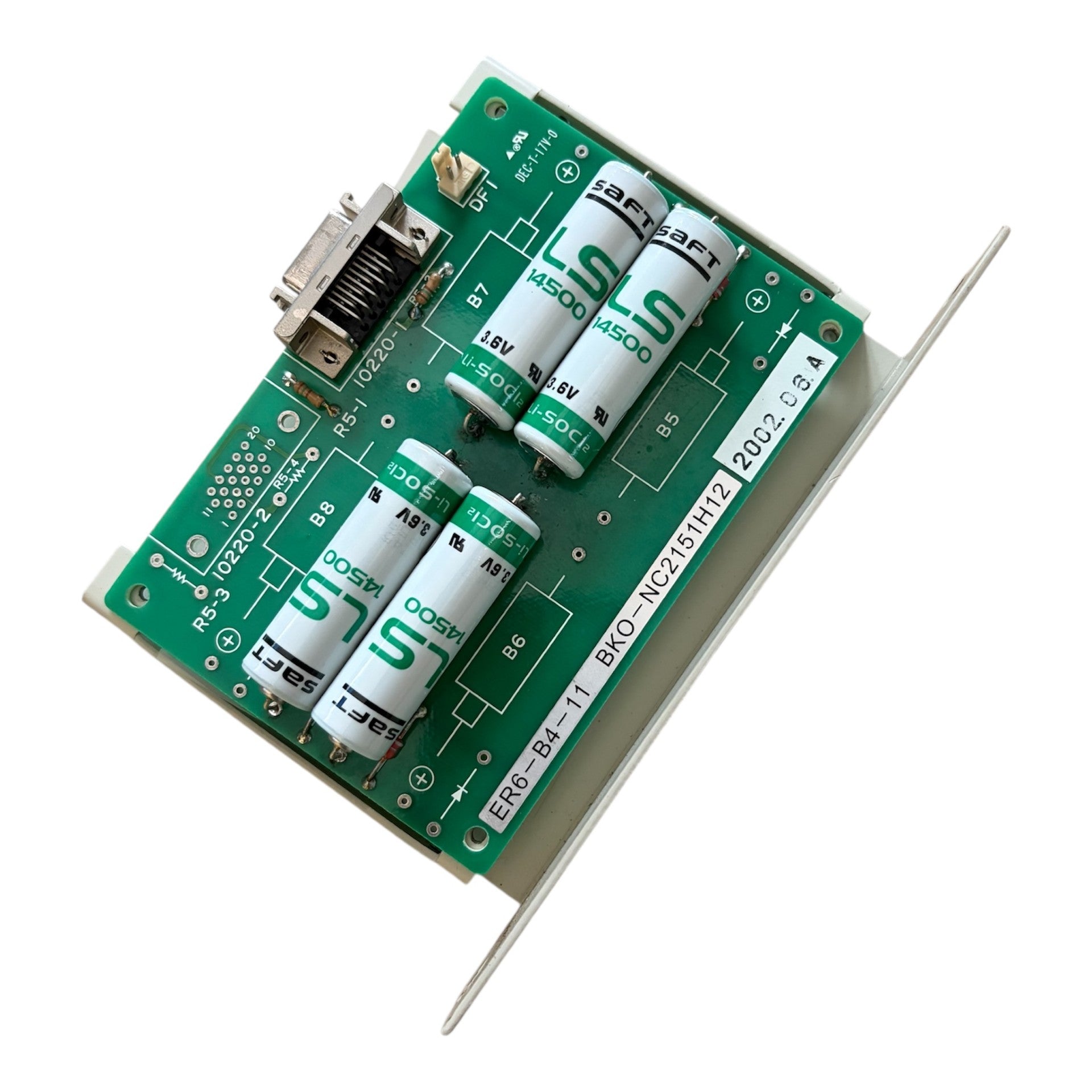 Replacement battery for Mitsubishi MDS-A-BT-4 Battery Unit