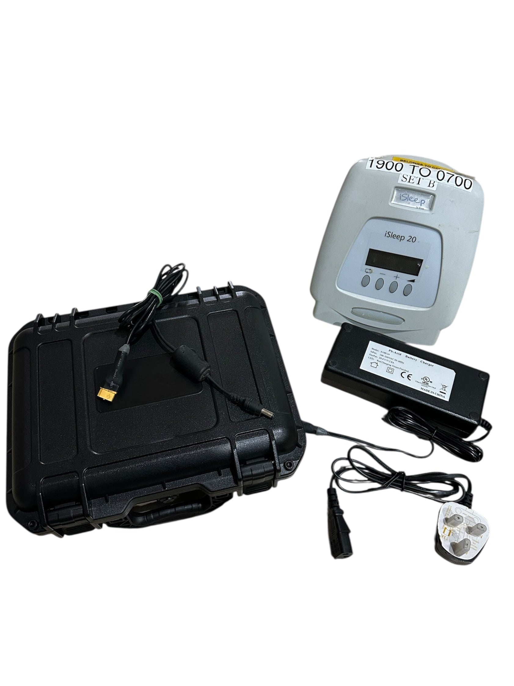 External Battery Station for iSleep 20 (Smart Charger Included)